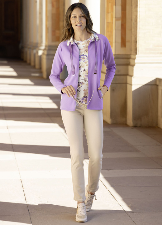 Jeans - Magic-Jeans in 11 Farben, in Größe 017 bis 050, in Farbe ALTROSA Ansicht 9