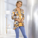 Shirtjacken - Shirtjacke mit seitlichen Eingrifftaschen – Farbe MAISGELB-INDIGOBLAU-BRAUN – Ansicht 2 Shirtjacken - Shirtjacke mit seitlichen Eingrifftaschen, in Größe 038 bis 054, in Farbe MAISGELB-INDIGOBLAU-BRAUN – Farbe MAISGELB-INDIGOBLAU-BRAUN – Ansicht 2