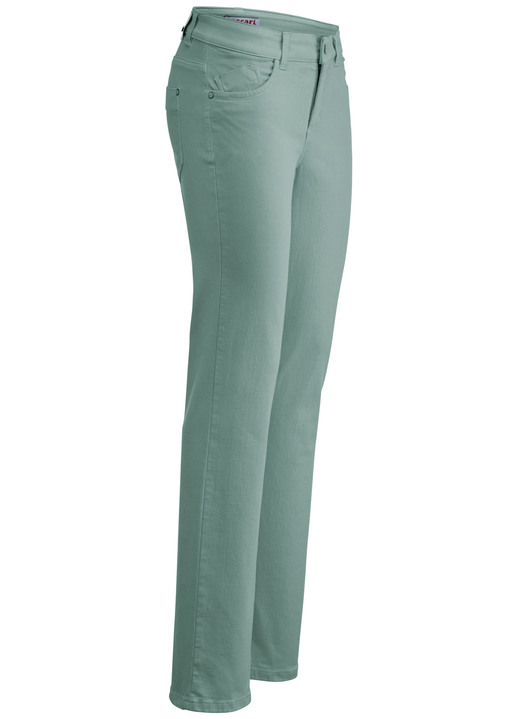 Hosen in Schlupfform - Magic-Jeans in 5-Pocket-Form Ansicht 51 Hosen in Schlupfform - Magic-Jeans in 5-Pocket-Form, in Größe 017 bis 050, in Farbe HELLBLAU Ansicht 51