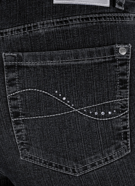 Hosen mit Knopf- und Reißverschluss - Komfortjeans ROMI Ansicht 7 Hosen mit Knopf- und Reißverschluss - Komfortjeans ROMI, in Größe 018 bis 052, in Farbe JEANSBLAU Ansicht 7