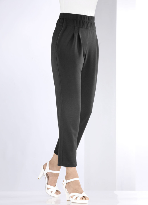 Hosen in Schlupfform - Hose in bequemer Schlupfform, in Größe 018 bis 052, in Farbe MARINE Ansicht 6