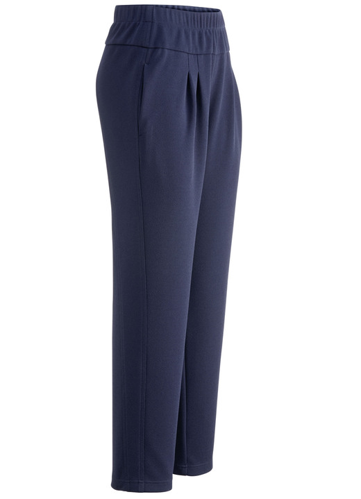 Hosen in Schlupfform - Hose in bequemer Schlupfform, in Größe 018 bis 052, in Farbe HELLBLAU Ansicht 4