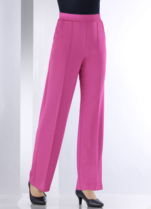 Hosen in Schlupfform - Hose in modischer Weite, in Größe 018 bis 052, in Farbe GRAU Ansicht 14