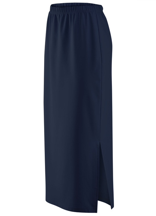 Uni - Rock in schmaler Schnittführung, in Größe 018 bis 052, in Farbe HELLBLAU Ansicht 5