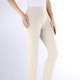 Hosen in Schlupfform - Knöchellange Hose mit angeschnittenem Bund – Farbe BEIGE – Ansicht 3 Hosen in Schlupfform - Knöchellange Hose mit angeschnittenem Bund, in Größe 018 bis 052, in Farbe MARINE – Farbe BEIGE – Ansicht 3