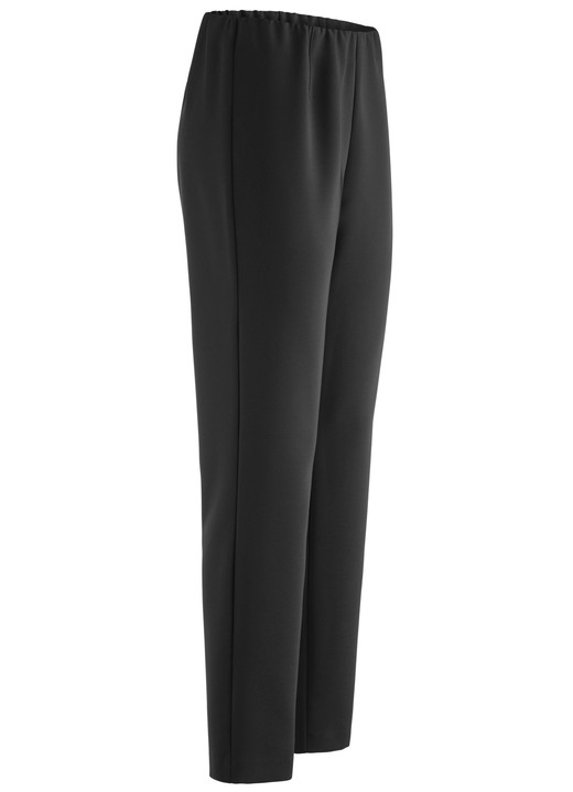 Hosen in Schlupfform - Knöchellange Hose mit angeschnittenem Bund Ansicht 7 Hosen in Schlupfform - Knöchellange Hose mit angeschnittenem Bund, in Größe 018 bis 052, in Farbe MARINE Ansicht 7
