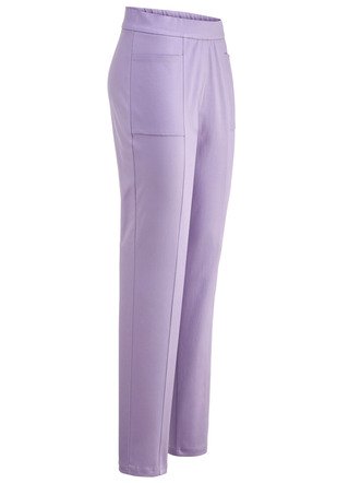 Hose mit abgesteppten Teilungsnähten