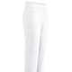 Hosen in Schlupfform - Hose mit abgesteppten Teilungsnähten – Farbe WEISS – Ansicht 1 Hosen in Schlupfform - Hose mit abgesteppten Teilungsnähten, in Größe 018 bis 052, in Farbe LAVENDEL – Farbe WEISS – Ansicht 1