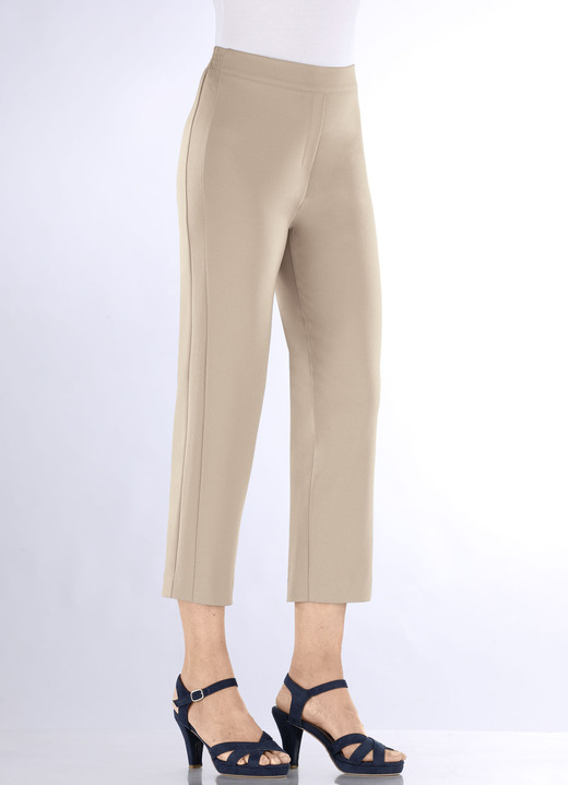 Hosen in Schlupfform - Hose in 7/8-Länge, in Größe 019 bis 052, in Farbe HELLBLAU Ansicht 6