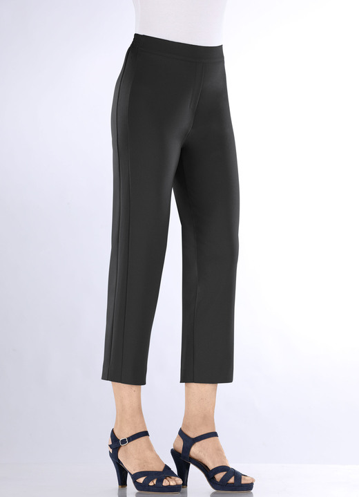 Hosen in Schlupfform - Hose in 7/8-Länge, in Größe 019 bis 052, in Farbe HELLBLAU Ansicht 9