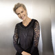 Anlassblusen - Shirt-Tunika mit edler Spitze – Farbe SCHWARZ Anlassblusen - Shirt-Tunika mit edler Spitze, in Größe 036 bis 054, in Farbe SCHWARZ