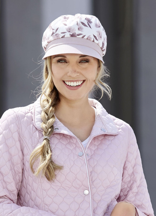 Mützen & Hüte - Modische Damen-Ballonmütze mit Elastikeinsatz, in Farbe BEIGE Ansicht 5