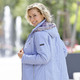 Jacken & Mäntel - Jacke mit abnehmbarer Kapuze – Farbe LICHTBLAU – Ansicht 2 Jacken & Mäntel - Jacke mit abnehmbarer Kapuze, in Größe 038 bis 054, in Farbe LICHTBLAU – Farbe LICHTBLAU – Ansicht 2