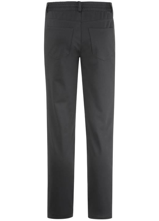 Hosen - Superstretch-Hose mit Gummibund in 3 Farben, in Größe 024 bis 062, in Farbe SCHLAMM MELIERT Ansicht 9