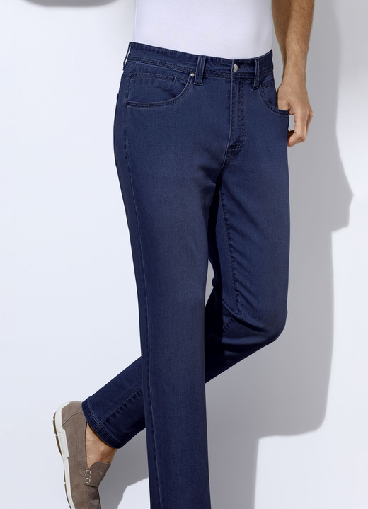 Jeans - Sommerliche Jeans in 3 Farben, in Größe 024 bis 060, in Farbe HELLJEANS Ansicht 7