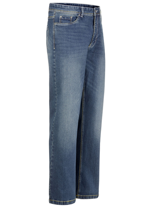 Jeans - Erstklassige Jeans in 3 Farben, in Größe 024 bis 062, in Farbe JEANSBLAU Ansicht 2