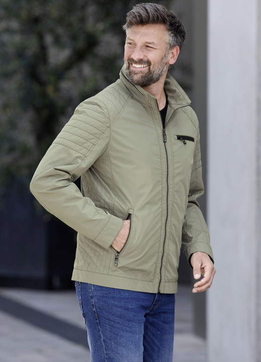 Kurzjacken & Blousons - Kurzjacke von „Gate One“, in Größe 024 bis 062, in Farbe KHAKI Ansicht 2