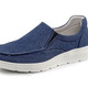 Slipper & Schnürschuhe - GINO GALANTE Slipper aus Jeansmaterial, in Größe 039 bis 046, in Farbe BLAU – Farbe BLAU – Ansicht 1