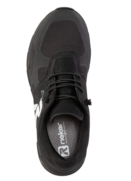 Slipper & Schnürschuhe - Rieker Sneaker mit elastischer Zierschnürung, in Größe 040 bis 047, in Farbe DUNKELBLAU Ansicht 17