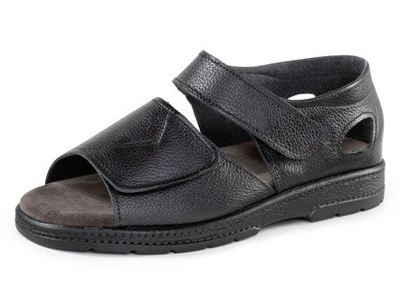 Bequeme Herren-Sandalen, Weite K, mit anatomisch geformtem Fußbett