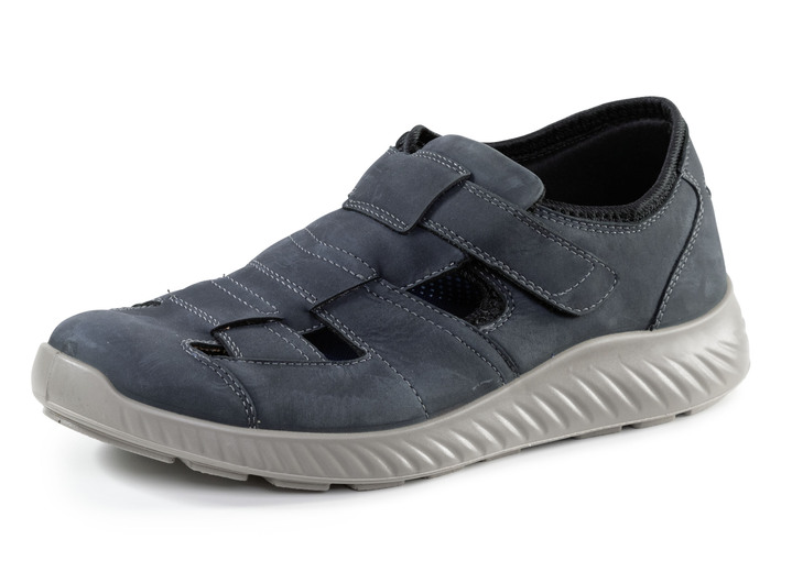 Slipper & Schnürschuhe - GINO GALANTE, bequeme Herren-Slipper, Weite H, mit herausnehmbarem Fußbett, in Größe 039 bis 046, in Farbe MARINE Ansicht 1