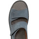 Sandalen & Pantoletten - GINO GALANTE Sandale aus gefettetem, schattiertem Rind-Nubukleder, in Größe 040 bis 047, in Farbe JEANS – Farbe JEANS – Ansicht 2