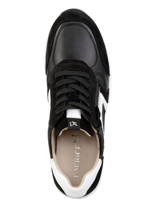 Slipper & Schnürschuhe - ELENA EDEN, sytlische Damen-Sneaker, Weite H, mit herausnehmbarem Fußbett, in Größe 036 bis 042, in Farbe WEISS-GOLD Ansicht 7