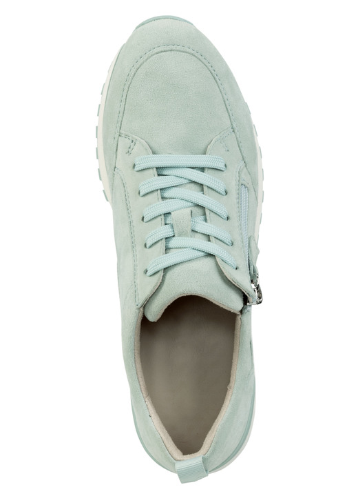 Slipper & Schnürschuhe - Caprice, trendige Damen-Sneaker, Weite G, mit herausnehmbarem Fußbett, in Größe 036 bis 042, in Farbe TÜRKIS Ansicht 2