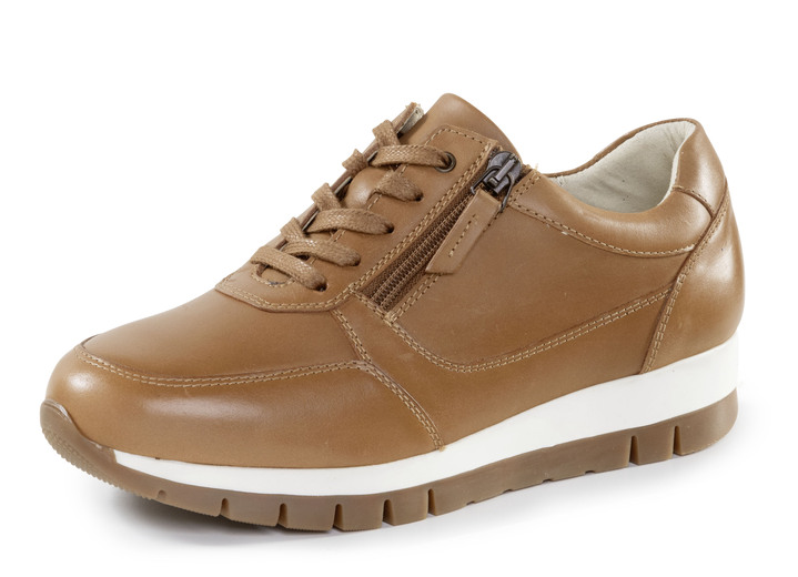 Slipper & Schnürschuhe - ELENA EDEN, sportliche Damen-Sneaker, Weite H, mit herausnehmbarem Fußbett Ansicht 9 Slipper & Schnürschuhe - ELENA EDEN, sportliche Damen-Sneaker, Weite H, mit herausnehmbarem Fußbett, in Größe 036 bis 042, in Farbe WEISS Ansicht 9