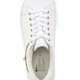 Slipper & Schnürschuhe - ELENA EDEN, stylische Damen-Sneaker, Weite G, herausnehmbares Fußbett – Farbe WEISS – Ansicht 2 Slipper & Schnürschuhe - ELENA EDEN, stylische Damen-Sneaker, Weite G, herausnehmbares Fußbett, in Größe 036 bis 042, in Farbe WEISS – Farbe WEISS – Ansicht 2