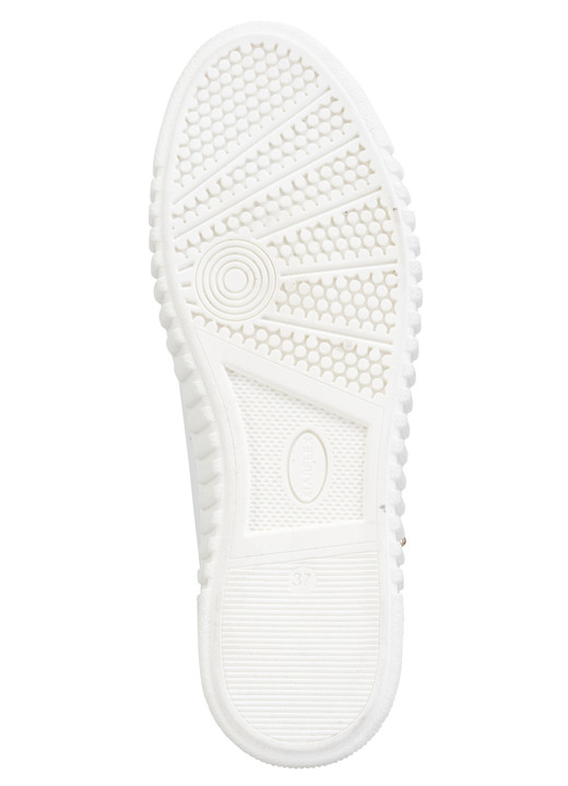 Slipper & Schnürschuhe - ELENA EDEN, stylische Damen-Sneaker, Weite G, herausnehmbares Fußbett Ansicht 3 Slipper & Schnürschuhe - ELENA EDEN, stylische Damen-Sneaker, Weite G, herausnehmbares Fußbett, in Größe 036 bis 042, in Farbe WEISS Ansicht 3
