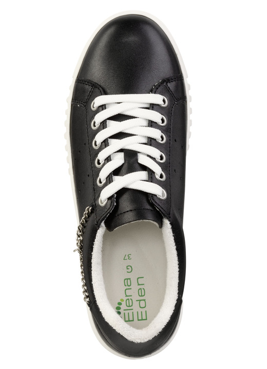 Slipper & Schnürschuhe - ELENA EDEN, stylische Damen-Sneaker, Weite G, herausnehmbares Fußbett Ansicht 7 Slipper & Schnürschuhe - ELENA EDEN, stylische Damen-Sneaker, Weite G, herausnehmbares Fußbett, in Größe 036 bis 042, in Farbe WEISS Ansicht 7