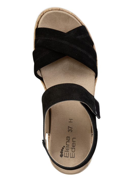 Sandaletten & Pantoletten - ELENA EDEN, bequeme Damen-Sandalen, Weite H, mit herausnehmbarem Fußbett, in Größe 035 bis 041, in Farbe PINK Ansicht 5