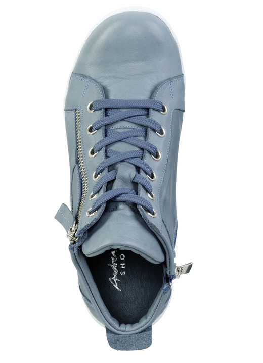 Stiefel & Stiefeletten - Andrea Conti, sportive Damen-Boots, mit herausnehmbarem Fußbett Ansicht 2 Stiefel & Stiefeletten - Andrea Conti, sportive Damen-Boots, mit herausnehmbarem Fußbett, in Größe 036 bis 042, in Farbe JEANS Ansicht 2