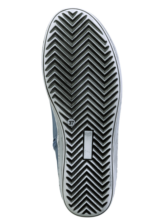 Stiefel & Stiefeletten - Andrea Conti Schnür-Bootie aus fein genarbtem Nappaleder, in Größe 036 bis 042, in Farbe BLAU Ansicht 3