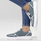 Slipper & Schnürschuhe - ELENA EDEN Sneaker mit Kontrast-Besätzen, in Größe 036 bis 042, in Farbe JEANS – Farbe JEANS – Ansicht 4