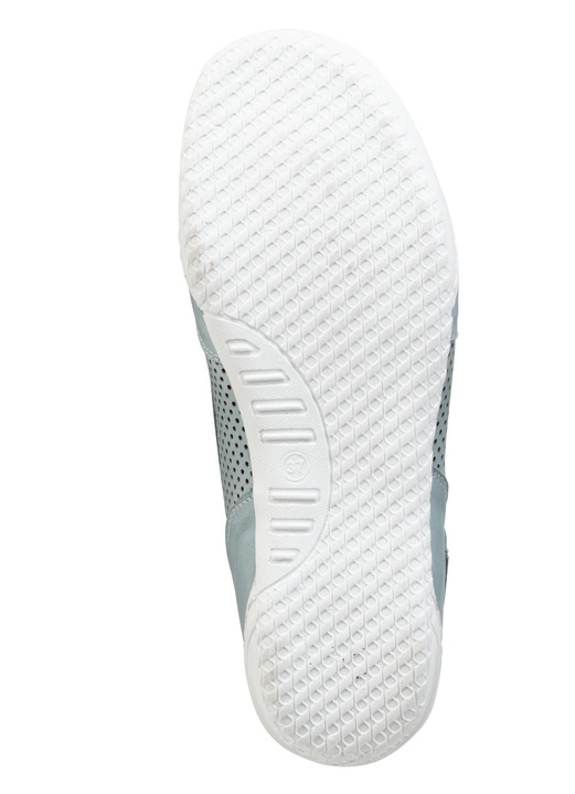 Slipper & Schnürschuhe - ELENA EDEN Sipper mit luftiger Perforation, in Größe 036 bis 041, in Farbe BLEU Ansicht 3