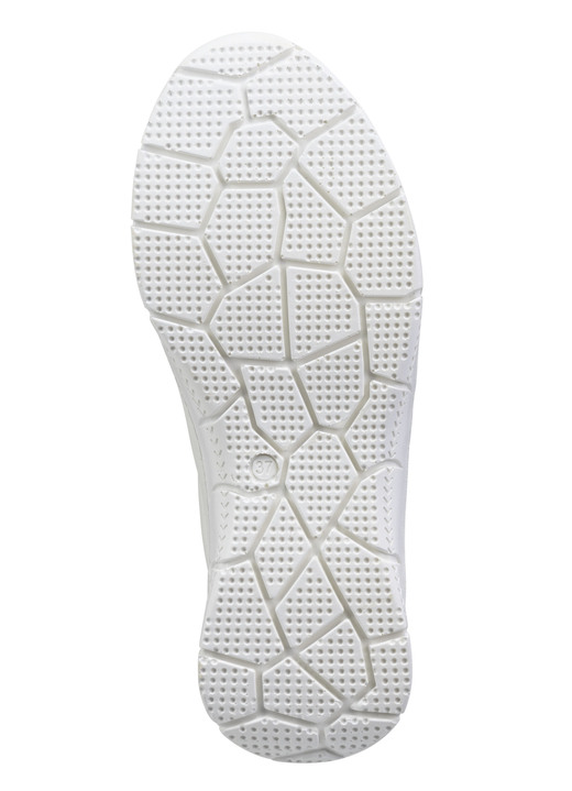 Slipper & Schnürschuhe - Andrea Conti Schnürschuh aus Nappaleder mit Kontrastdurchzügen, in Größe 036 bis 042, in Farbe WEISS Ansicht 3