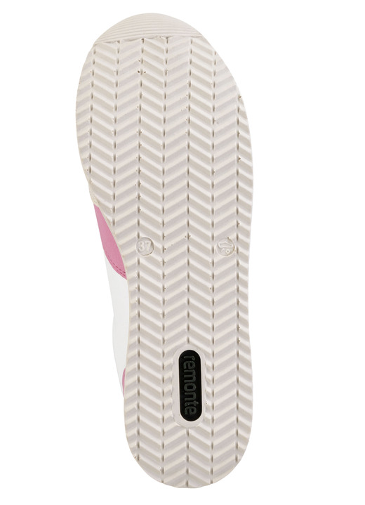 Slipper & Schnürschuhe - Remonte Schnür-Sneaker aus Nappaleder, in Größe 036 bis 042, in Farbe CREME-BUNT Ansicht 3