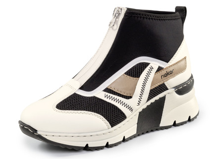 Rieker, stylische Damen-Boots, Weite G, mit herausnehmbarem Fußbett
