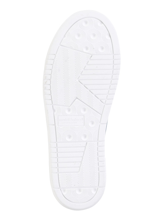 Slipper & Schnürschuhe - Waldläufer Schnür-Sneaker mit verspieltem Druck, in Größe 3 1/2 bis 8, in Farbe JEANS Ansicht 3