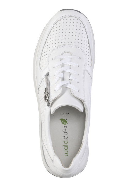 Slipper & Schnürschuhe - Waldläufer, sportliche Damen-Sneaker, Weite H, mit herausnehmbarem Fußbett, in Größe 3 1/2 bis 8, in Farbe WEISS Ansicht 2