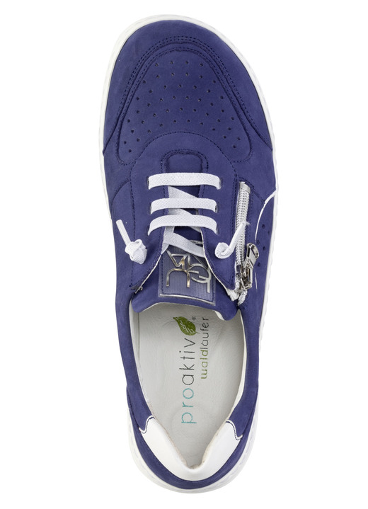 Slipper & Schnürschuhe - Waldläufer Sneaker mit Perforation, in Größe 3 1/2 bis 8, in Farbe PINK-WEISS Ansicht 5