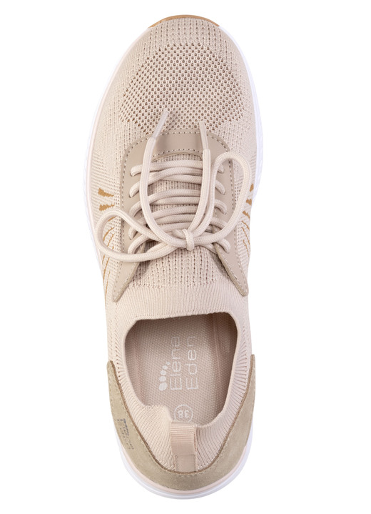 Slipper & Schnürschuhe - ELENA EDEN Sneaker mit MemoSoft-Textileinlage, in Größe 036 bis 042, in Farbe HELLBLAU Ansicht 5