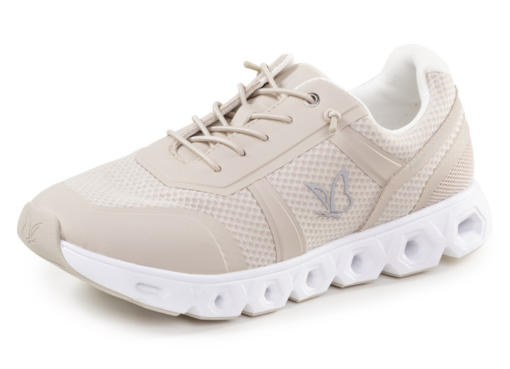 Slipper & Schnürschuhe - Caprice, sportliche Damen-Sneaker, Weite G, mit herausnehmbarem Fußbett, in Größe 036 bis 042, in Farbe WEISS Ansicht 9