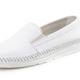 Slipper & Schnürschuhe - ELENA EDEN Slipper mit seitlichen Gummizügen – Farbe WEISS – Ansicht 1 Slipper & Schnürschuhe - ELENA EDEN Slipper mit seitlichen Gummizügen, in Größe 036 bis 042, in Farbe JEANS – Farbe WEISS – Ansicht 1