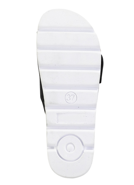 Damen - ELENA EDEN Pantolette aus weichem Veloursleder, in Größe 036 bis 042, in Farbe BLEU Ansicht 9