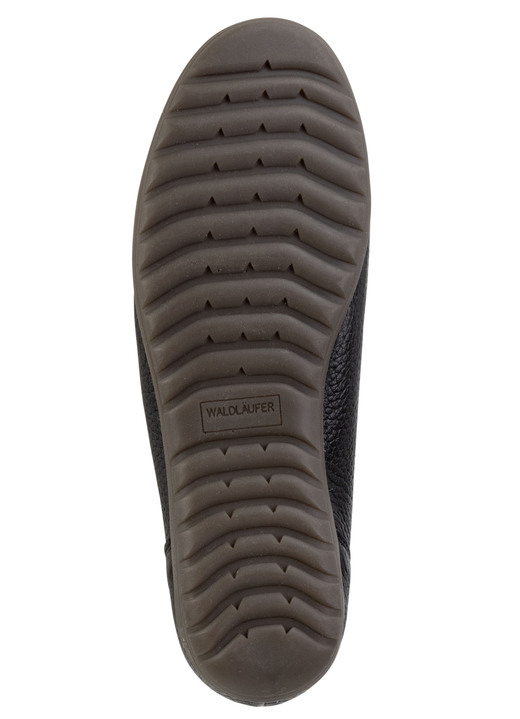 Slipper & Schnürschuhe - Waldläufer, bequeme Damen-Slipper, Weite H, mit herausnehmbarem Fußbett, in Größe 3 1/2 bis 8, in Farbe WEISS Ansicht 6