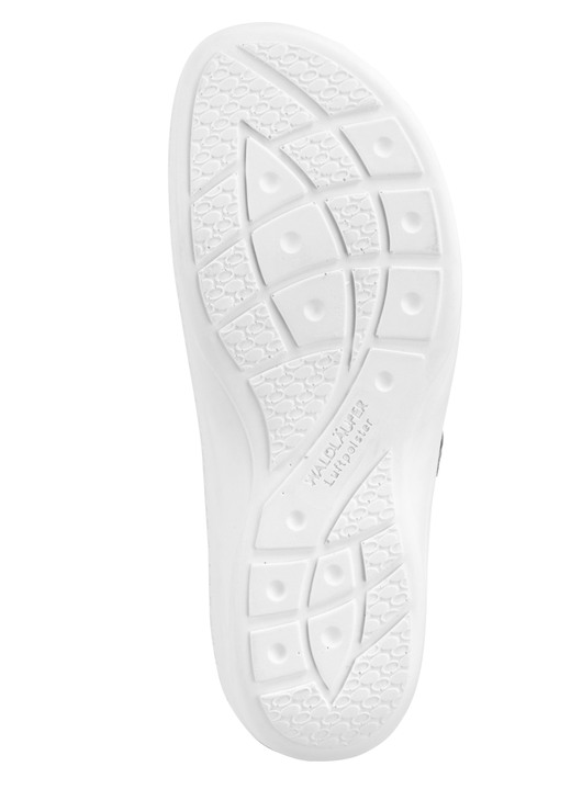 Sandaletten & Pantoletten - Waldläufer Pantolette mit Metallschmuck mit Glitzersteinchen, in Größe 3 1/2 bis 8, in Farbe SCHWARZ Ansicht 6