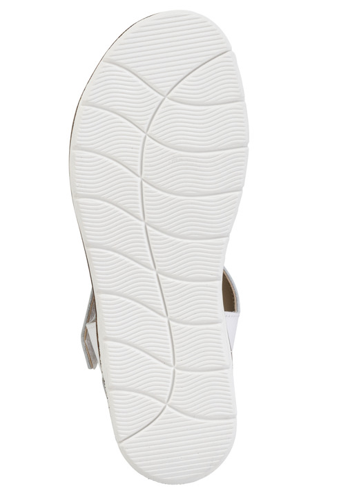 Sandaletten & Pantoletten - ELENA EDEN, modische Damen-Sandale, Weite H, mit herausnehmbarem Fußbett, in Größe 036 bis 042, in Farbe BLEU Ansicht 7